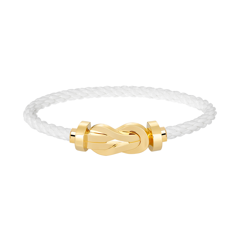 ??MIRA?¡¥CHANCE LARGE 8 FIGURE BUCKLE NO DIAMOND BRACELET GOLD