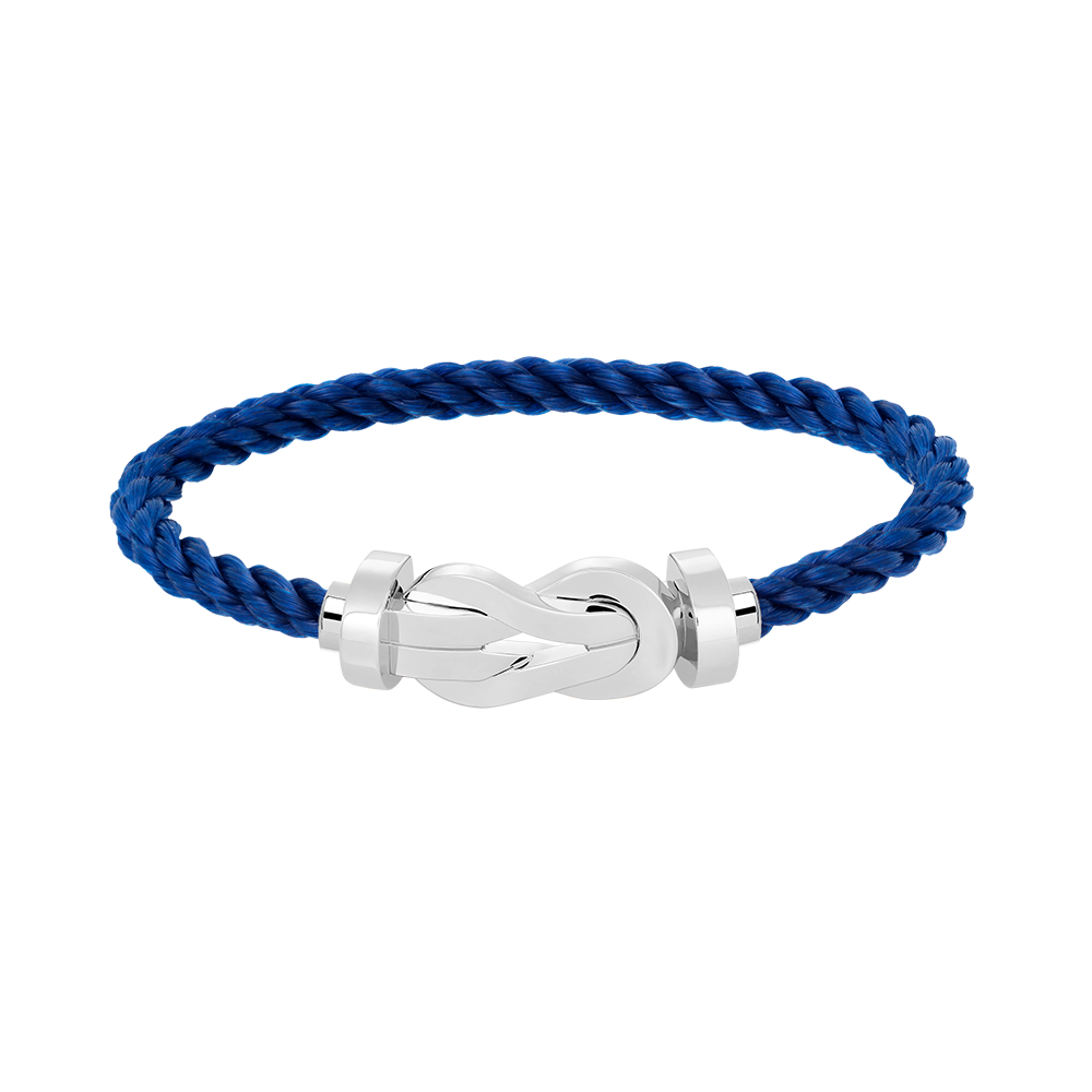 ??MIRA?¡¥CHANCE LARGE 8 FIGURE BUCKLE NO DIAMOND BRACELET SILVER
