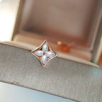 ??MIRA?¡¥STAR MOP PINK GOLD EARRINGS