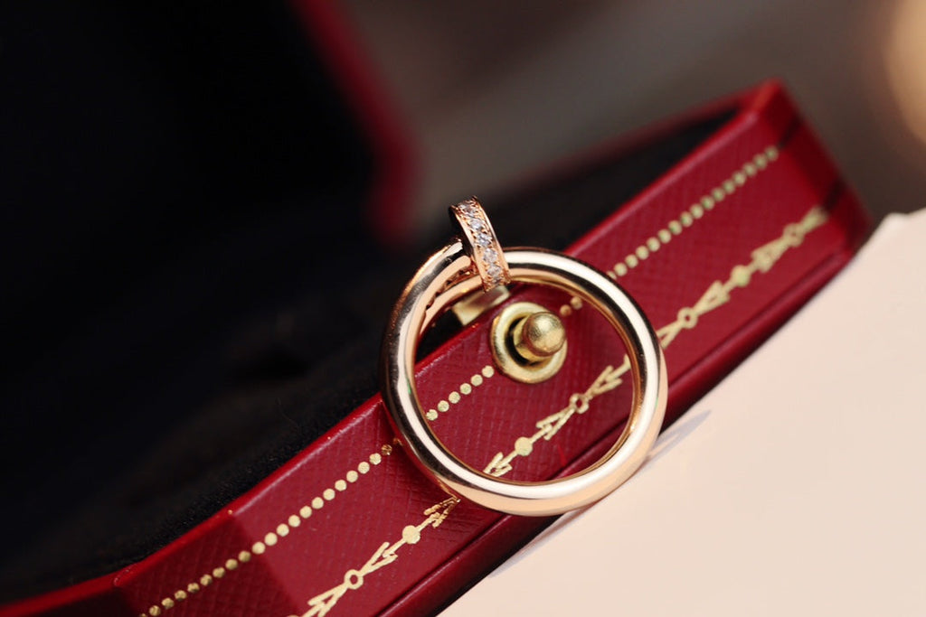 ??MIRA?¡¥JUSTE RING 2.65MM PINK GOLD DIAMOND