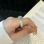 ??MIRA?¡¥PANTHERE 5.5MM ALL DIAMOND RING