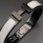 ??MIRA?¡¥H BRACELET 12MM BLACK WHITE CERAMIC