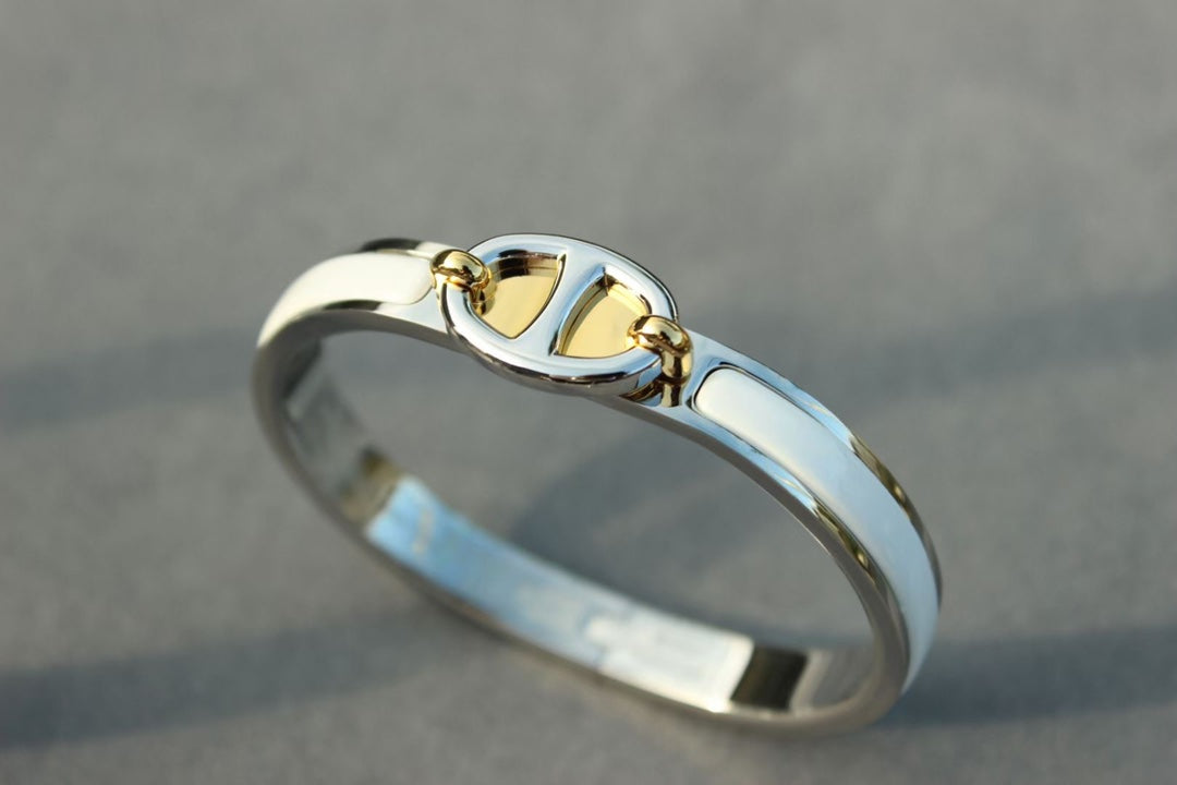 ??MIRA?¡¥CLIC CHAINE SILVER BRACELET