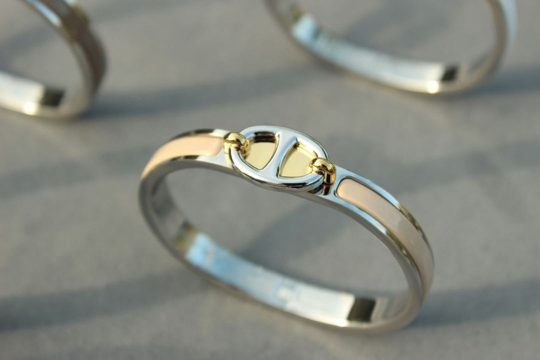 ??MIRA?¡¥CLIC CHAINE SILVER BRACELET