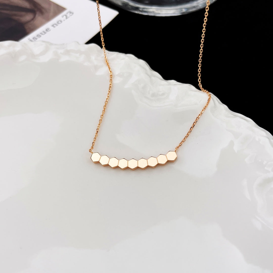??MIRA?¡¥BEE MY LOVE DIAMOND NECKLACE