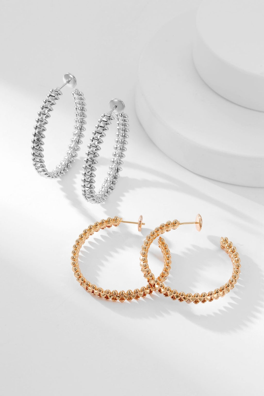 ??MIRA?¡¥CLASH HOOP EARRINGS