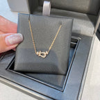 ??MIRA?¡¥FORCE 10 DIAMOND PINK GOLD NECKLACE MINI MODEL