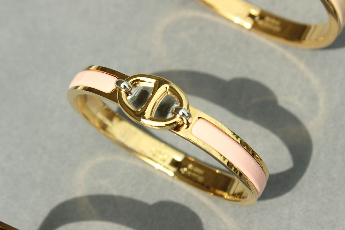 ??MIRA?¡¥CLIC CHAINE GOLD BRACELET