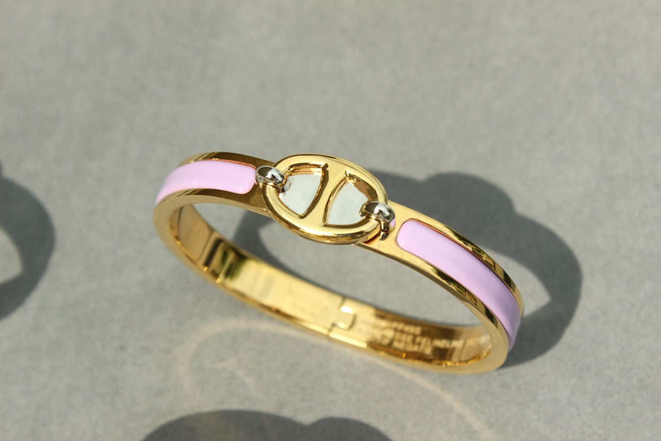 ??MIRA?¡¥CLIC CHAINE GOLD BRACELET