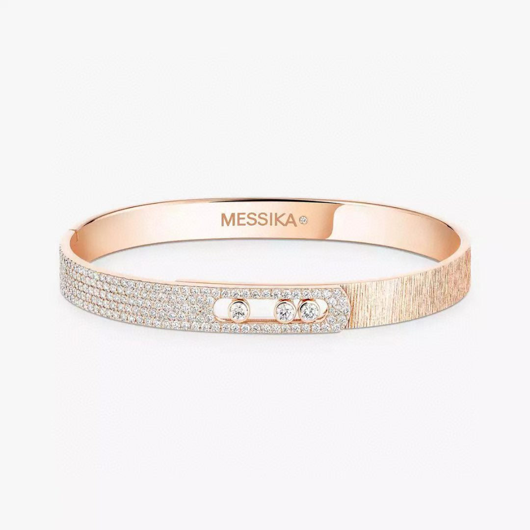 [MIRA] 2026 BRAND-NEW FROSTED BRACELET WITH DIAMONDS THREE COLORS