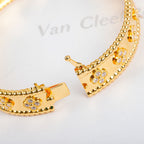 ??MIRA?¡¥CLOVER BRACELET 8MM DIAMONDS