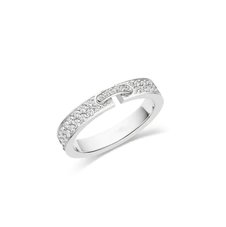 ??MIRA?¡¥ALLIANCE LIENS VIDENCE PAVED DIAMOND 4MM RING