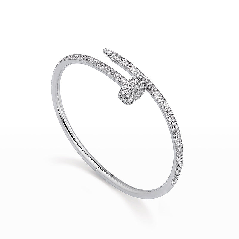 ??MIRA?¡¥JUSTE BRACELET 3.5MM ALL DIAMONDS