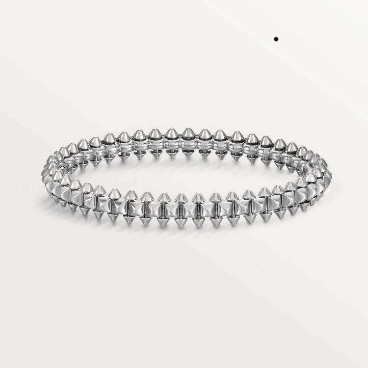 ??MIRA?¡¥CLASH SILVER BRACELET