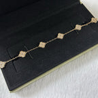 [MIRA]New CLOVER 6 MOTIF DIAMOND BRACELET