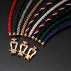 ??MIRA?¡¥FORCE LARGE HORSESHOE NO DIAMOND BRACELET ROSE GOLD