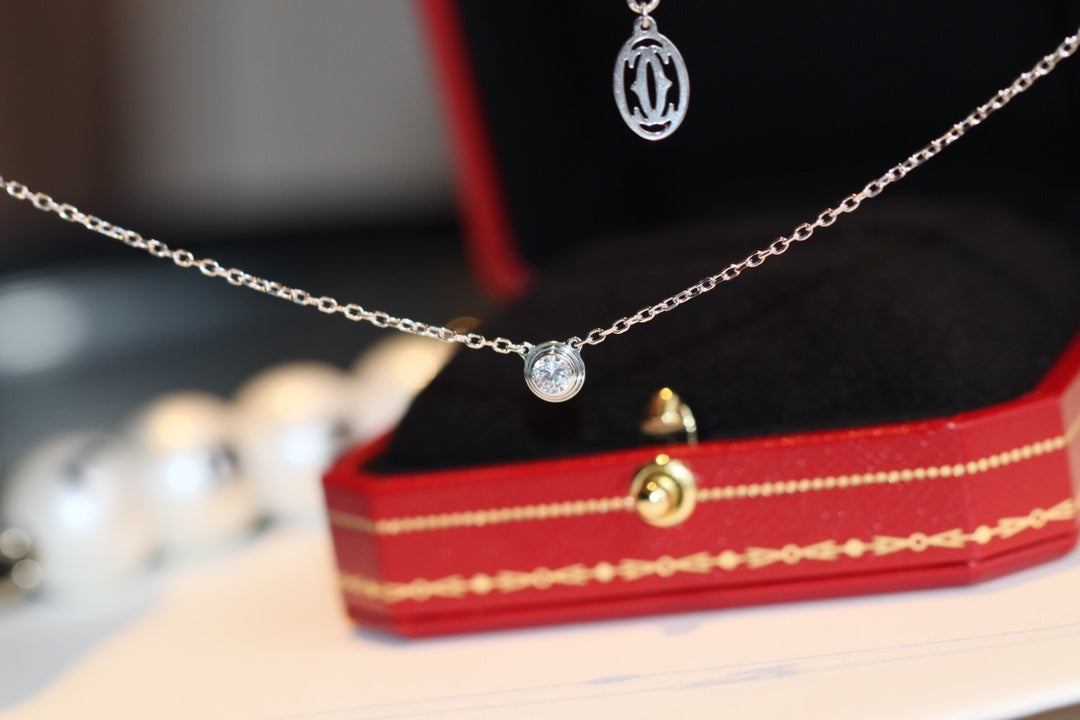 ??MIRA?¡¥DAMOUR DIAMOND NECKLACE