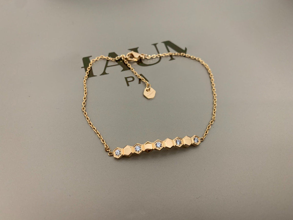 ??MIRA?¡¥BEE LOVE BRACELET DIAMOND