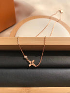 ??MIRA?¡¥BLOSSOM PENDANT PINK GOLD AND DIAMOND