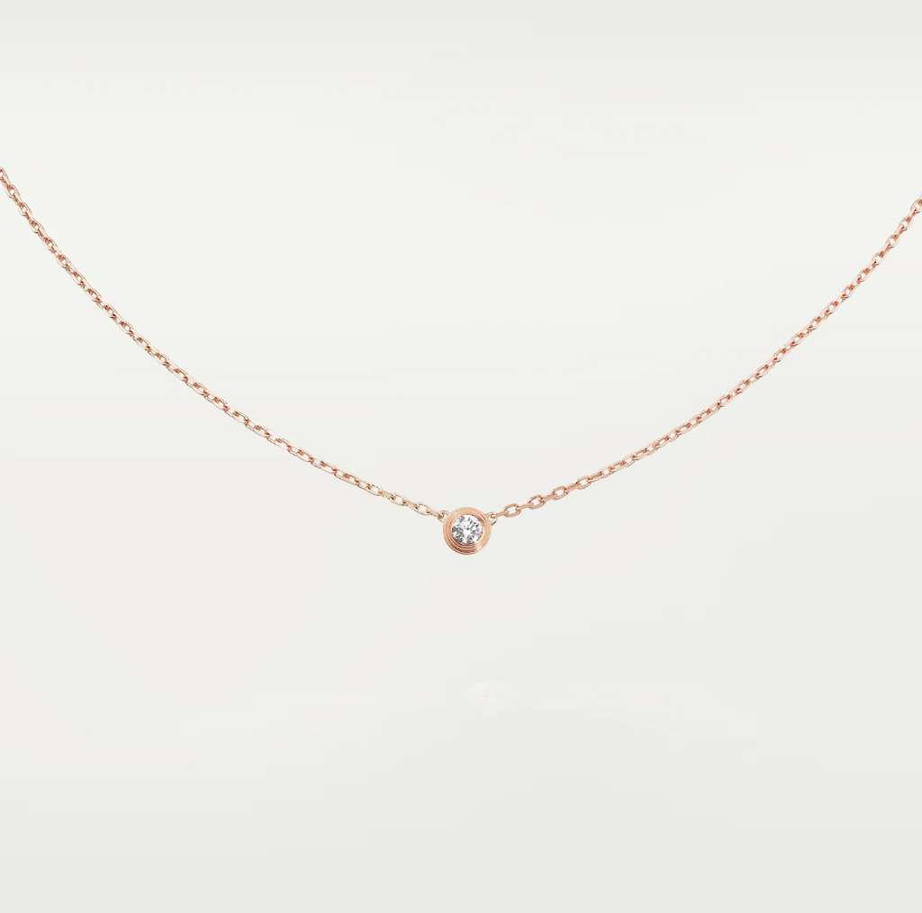 ??MIRA?¡¥DAMOUR DIAMOND NECKLACE