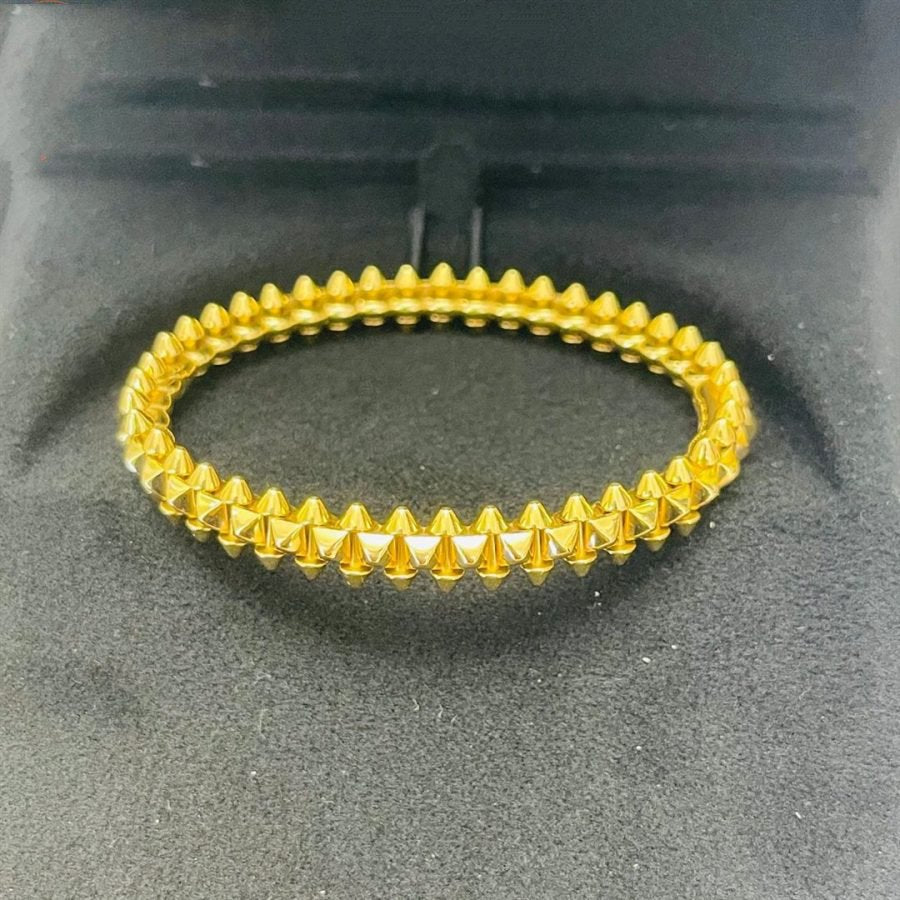 ??MIRA?¡¥CLASH GOLD BRACELET