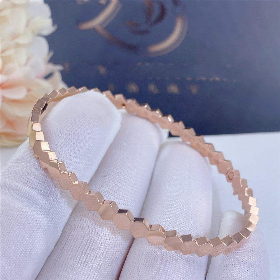 ??MIRA?¡¥BEE LOVE PINK GOLD BRACELET