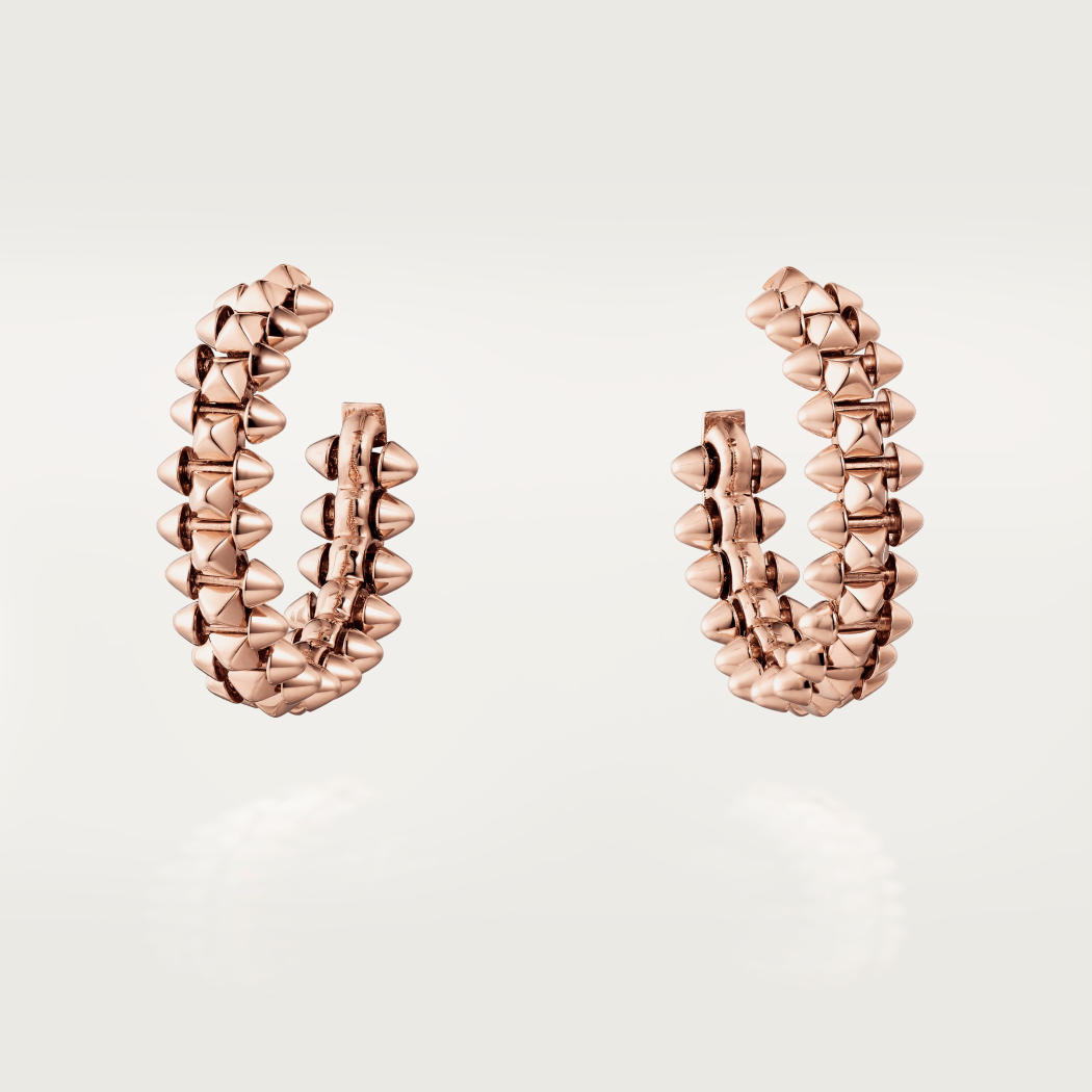 ??MIRA?¡¥CLASH SMALL HOOP EARRINGS