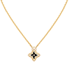 ??MIRA?¡¥STAR PEDANT PINK GOLD DIAMOND NECKLACE