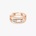 [MIRA]  MoveGold Diamond Ring