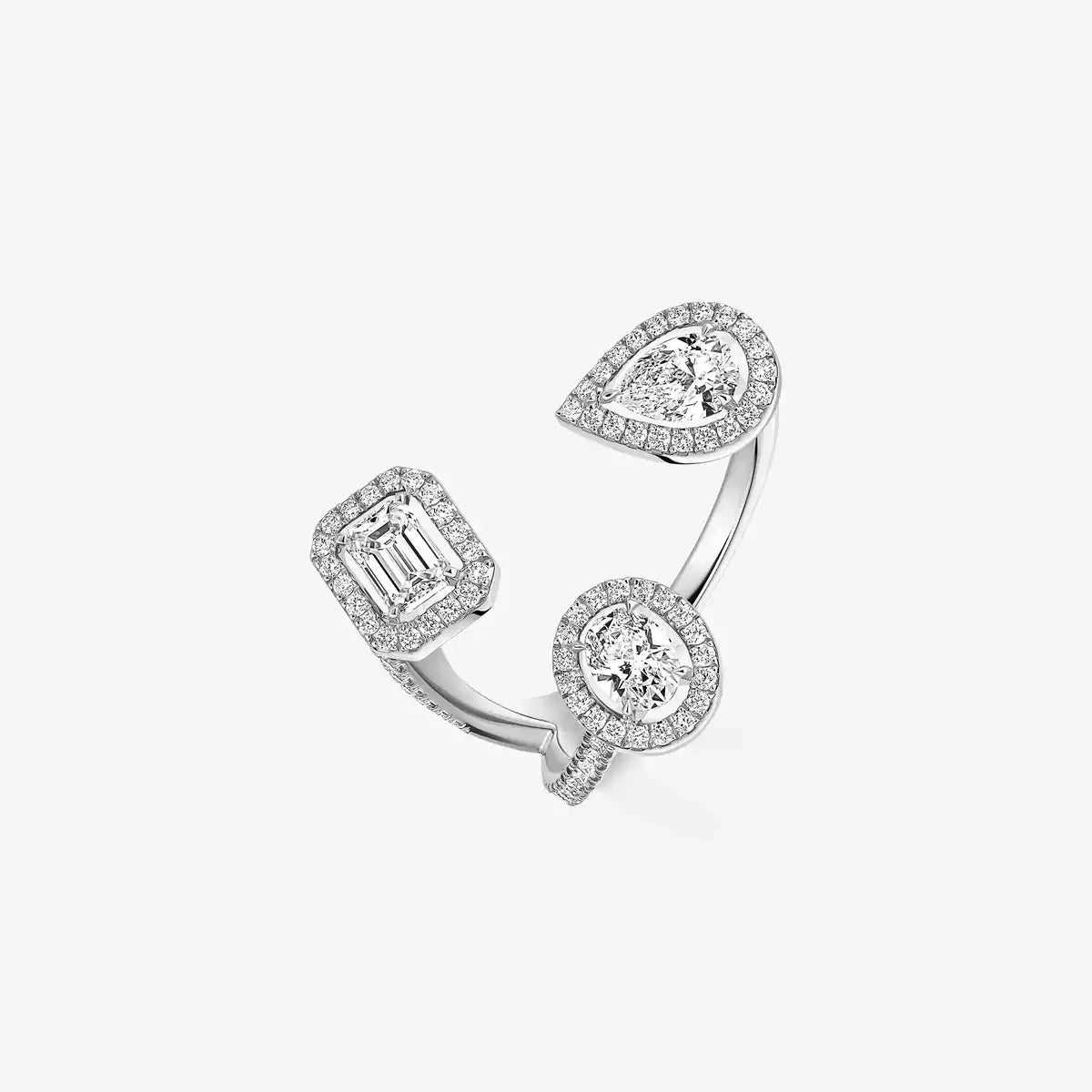 [[MIRA]  Diamond Ring 0,25ct My Twin Trilogy