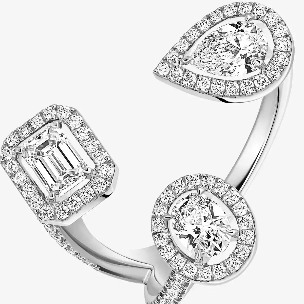 [[MIRA]  Diamond Ring 0,25ct My Twin Trilogy