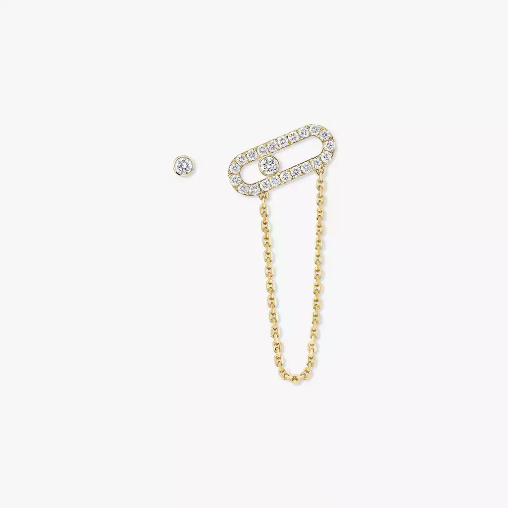 [MIRA]Move Uno Diamond Earrings