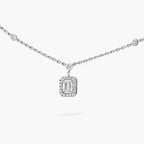 [MIRA] My Twin Diamond Necklace in Silver