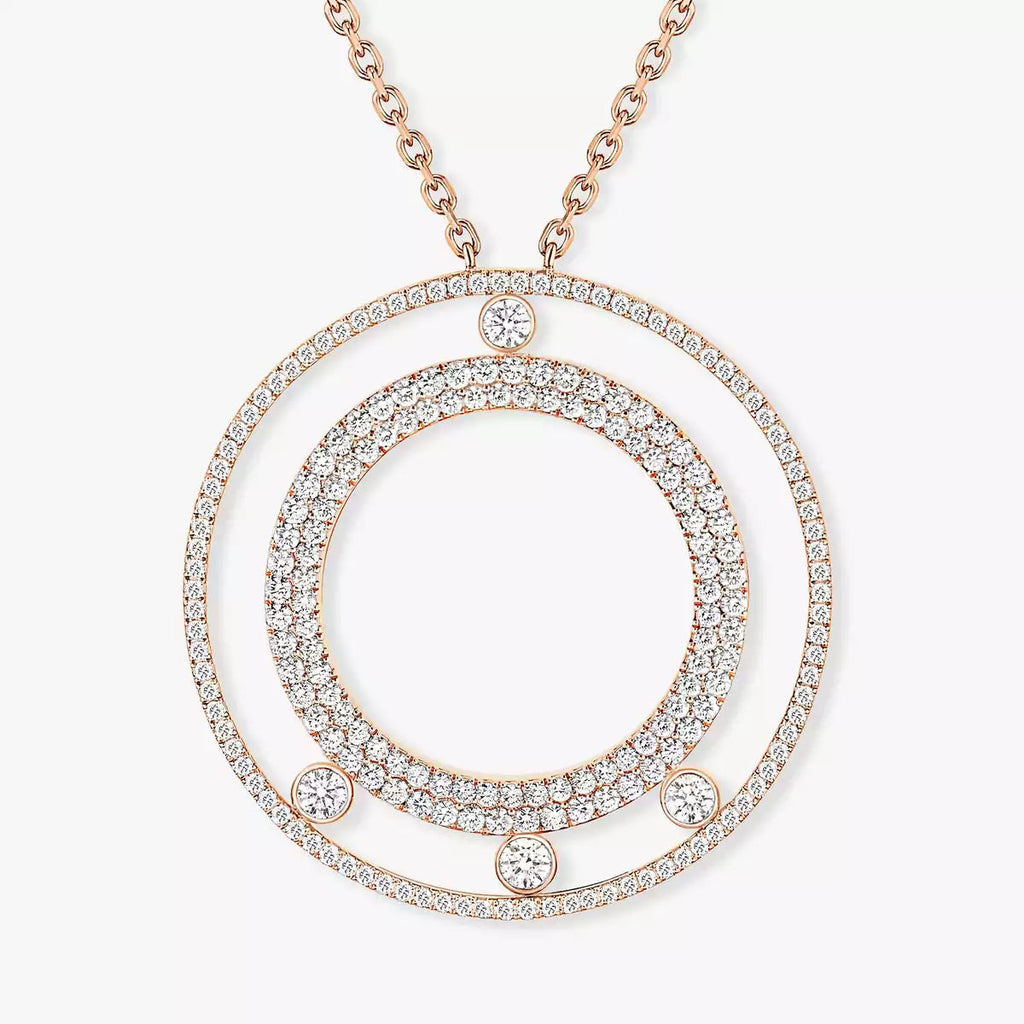 [MIRA] Move Romane Long Pave_-Set Diamond Necklace