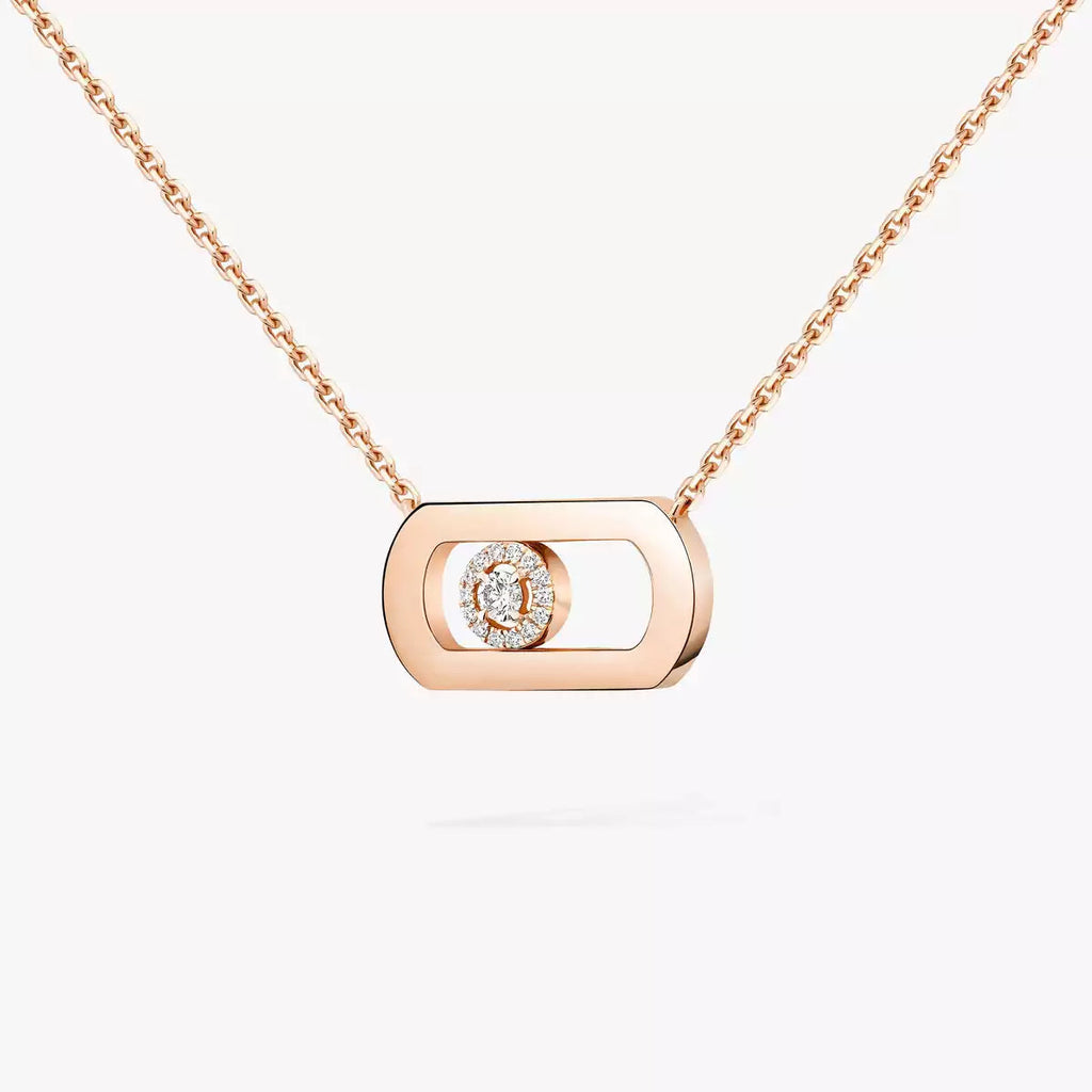 [MIRA] So Move Diamond Necklace in Gold