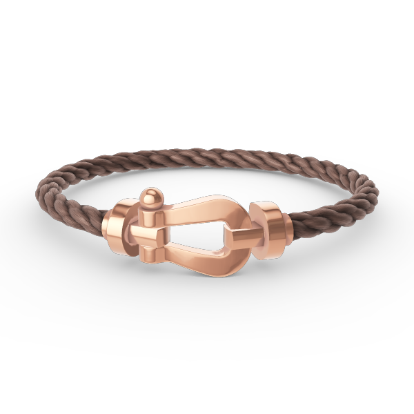 ??MIRA?¡¥FORCE LARGE HORSESHOE NO DIAMOND BRACELET ROSE GOLD