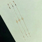 ??MIRA?¡¥CLOVER SINGLE FLOWER BRACELET